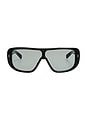 view 1 of 3 GAFAS DE SOL in Black, Silver, & Grey