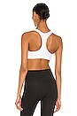 view 3 of 4 Jumpman Bra in White & Black