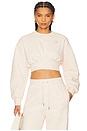 view 1 of 5 Flight Fleece Cropped Sweatshirt in Guava Ice