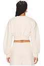 view 3 of 5 Flight Fleece Cropped Sweatshirt in Guava Ice