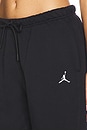 view 6 of 6 BROOKLYN FLEECE 스웻팬츠 in Black & White