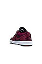 view 3 of 6 Air Jordan 1 Low SE Sneaker in Dark Beetroot, Black & White