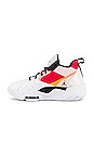 view 5 of 6 Zoom '92 Sneaker in White, Black, Siren Red & University Gold