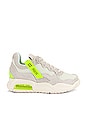 view 1 of 6 MA2 Sneaker in Pale Ivory, Black, & Volt