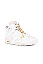 view 2 of 6 ZAPATILLA DEPORTIVA AIR JORDAN 6 RETRO in White, Metallic Gold, Barely Rose, & Sail