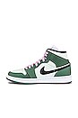 view 5 of 6 ZAPATILLA DEPORTIVA AIR JORDAN 1 MID in Dutch Green, & Black Barely Green