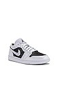 view 2 of 6 ZAPATILLA DEPORTIVA AIR JORDAN 1 LOW in White & Black