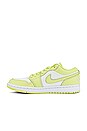 view 5 of 6 Air Jordan 1 Low Sneaker in Summit White, & Limelight