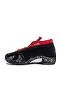 view 5 of 6 SNEAKERS AIR JORDAN 14 RETRO LOW in Black, Gym Red, & Metallic Silver