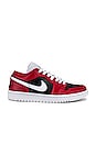 view 1 of 6 SNEAKERS AIR JORDAN 1 LOW in Gym Red, White, & Black
