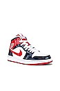 view 2 of 6 ZAPATILLA DEPORTIVA AIR JORDAN 1 in Midnight Navy, University Red, & White