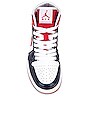 view 4 of 6 ZAPATILLA DEPORTIVA AIR JORDAN 1 in Midnight Navy, University Red, & White