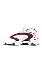 view 5 of 6 Air Jordan OG in White, University Red, Midnight Navy, & White
