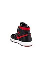 view 3 of 6 Air Jordan 1 Zoom Air Comfort Sneaker in Black, University Red, & White