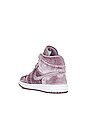 view 3 of 7 Air Jordan 1 Mid SE Sneaker in Purple Smoke & White