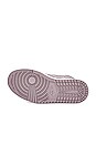 view 6 of 7 Air Jordan 1 Mid SE Sneaker in Purple Smoke & White