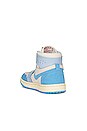 view 3 of 6 Air Jordan 1 Zoom Comfort 2 Sneaker in Phantom, University Blue, Ice Blue, & Gym Red in Phantom, University Blue, Ice Blue & Gym Red