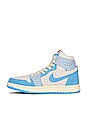 view 5 of 6 Air Jordan 1 Zoom Comfort 2 Sneaker in Phantom, University Blue, Ice Blue, & Gym Red in Phantom, University Blue, Ice Blue & Gym Red