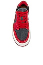 view 4 of 6 Air Jordan 1 Elevate Low Sneaker in Dark Grey, Varsity Red, & Snail