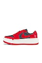 view 5 of 6 Air Jordan 1 Elevate Low Sneaker in Dark Grey, Varsity Red, & Snail