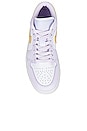 view 4 of 6 Air Jordan 1 Low Sneaker in Barely Grape, Lemon Wash, & White in Barely Grape, Lemon Wash & White