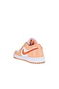 view 3 of 6 Air Jordan 1 Low Sneaker in Sunset Haze, Bright Citrus, & White in Sunset Haze, Bright Citrus & White