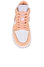 view 4 of 6 Air Jordan 1 Low Sneaker in Sunset Haze, Bright Citrus, & White in Sunset Haze, Bright Citrus & White