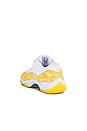 view 3 of 6 Air Jordan 11 Retro Low Sneaker in White, Tour Yellow, & White