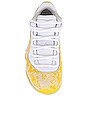 view 4 of 6 Air Jordan 11 Retro Low Sneaker in White, Tour Yellow, & White