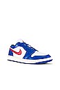 view 2 of 6 Air Jordan 1 Low Sneaker in Sport Blue, Gym Red, White, & Sail