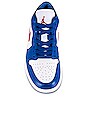 view 4 of 6 Air Jordan 1 Low Sneaker in Sport Blue, Gym Red, White, & Sail