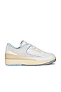 view 1 of 6 SNEAKERS AIR JORDAN 2 RETRO LOW in Summit White, Varsity Red, & Ice Blue