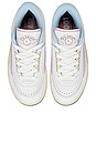 view 4 of 6 SNEAKERS AIR JORDAN 2 RETRO LOW in Summit White, Varsity Red, & Ice Blue