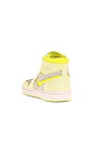 view 3 of 6 Air Jordan 1 Zoom Comfort 2 Sneaker in Citron Tint, Dynamic Yellow, & Muslin