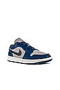 view 2 of 7 SNEAKERS AIR JORDAN 1 LOW in French Blue & Black College Grey