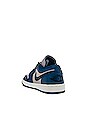 view 3 of 7 SNEAKERS AIR JORDAN 1 LOW in French Blue & Black College Grey