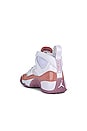 view 3 of 6 Jumpman Two Trey Sneaker in Red Stardust, Sky Mauve, & White