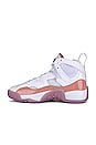 view 5 of 6 Jumpman Two Trey Sneaker in Red Stardust, Sky Mauve, & White