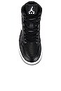 view 4 of 6 SNEAKERS AIR JORDAN 1 MID in Black, White, & Black