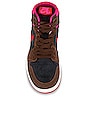 view 4 of 6 Air Jordan 1 Zoom Comfort 2 Sneaker in Cacao Wow, Picante Red, Black, & Hyper Pink