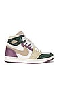 view 1 of 6 AIR JORDAN 1 MM HIGH スニーカー in Galactic Jade, Desert, Sail, & Sky Mauve