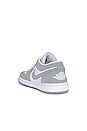 view 3 of 6 SNEAKERS AIR JORDAN 1 LOW in White, Wolf Grey, & Aluminum