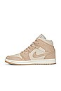 view 5 of 6 SNEAKERS AIR JORDAN 1 MID in Legend Light Brown, Legend Medium Brown, & Sail