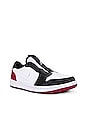 view 2 of 6 Air Jordan 1 Retro Low Sneaker in White, White Gym Red, & Black