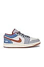 view 1 of 6 Air Jordan 1 Low Sneaker in Phantom, Multi Color, & Coconut Milk