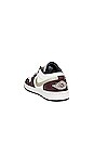 view 3 of 6 Air Jordan 1 Low Sneaker in Sail, Metallic Gold, & Dark Team Red