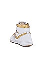 view 3 of 7 Air Jordan 1 Retro High OG Sneaker in White, Metallic Gold, & Gum Light Brown