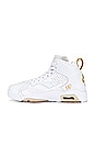 view 5 of 6 Jordan MVP Sneaker in White, Metallic Gold, & Gum Light Brown