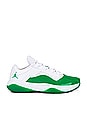 view 1 of 6 Air Jordan 11 CMFT Low Sneaker in White & Lucky Green