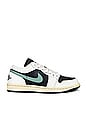 view 1 of 6 Air Jordan 1 Low Sneaker in Anthracite, Jade Smoke, Sail, & Legend Sand